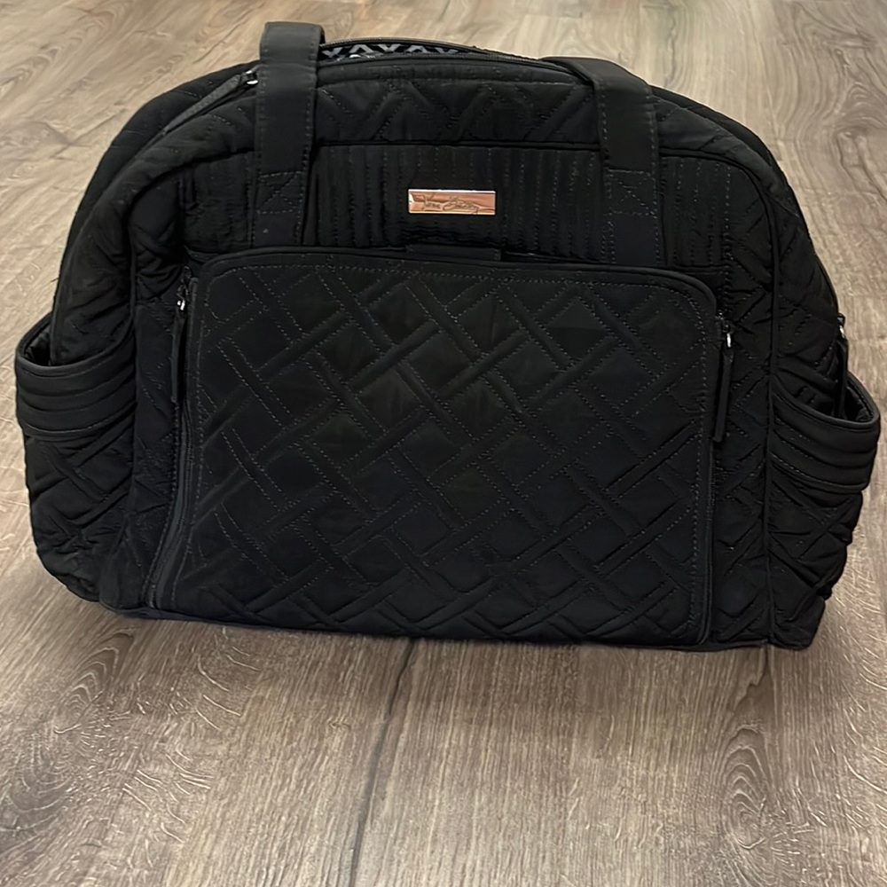 Vera Bradley diaper bag - black
